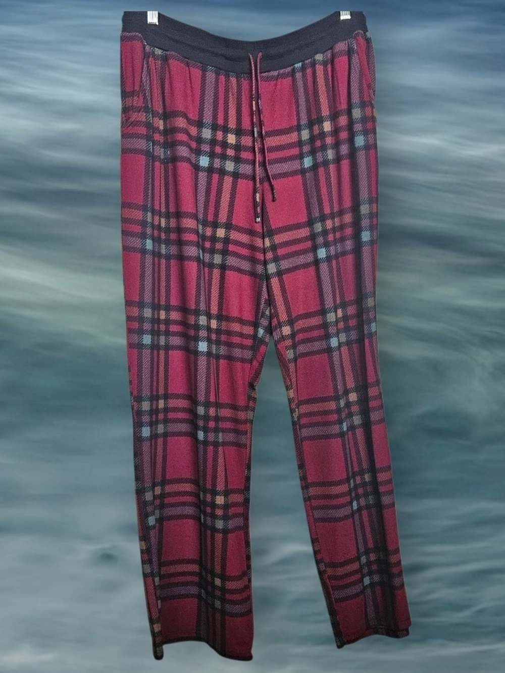Maurices Red Plaid Pajama Lounge Pants